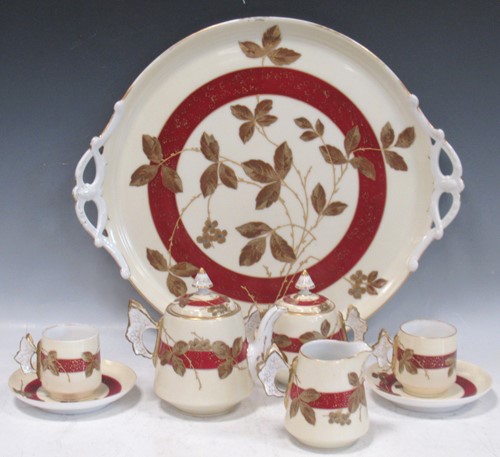 Lot 5 - A Limoges Charles Field Haviland tête-à-tête...