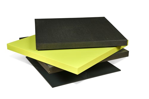 Lot 478 - Patrick Pagnon and Claude Pélhaître for Ligne Roset, a pivoting 'Strates' coffee table