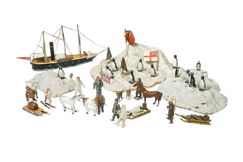 Lot 609 - A very rare Heyde Ernest Shackleton 1908 Antarctic Exploration Set
