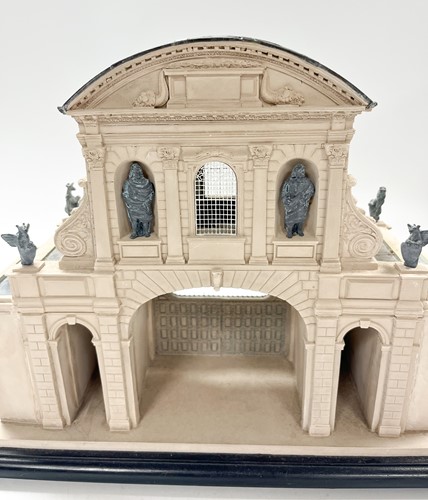 Lot 535 - Timothy Richards architectural model of The Temple Bar - London (1672)