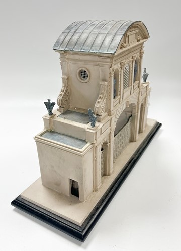 Lot 535 - Timothy Richards architectural model of The Temple Bar - London (1672)
