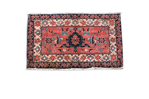 Lot 508 - A Persian vagireh or sampler rug, possibly Lillian, late 20th century