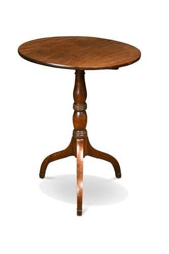 Lot 415 - A Regency mahogany tilt-top tripod table