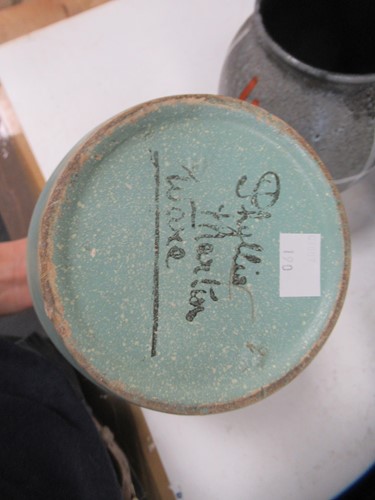 Lot 106 - Decorative vases to include a Wemyss style...
