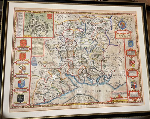 Lot 67 - John Speed, two county maps.