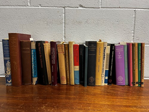 Lot 495 - Books relating to Greek Drama, to include...