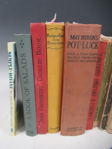 Lot 338 - Vintage cookery books May Byron's "Pot Luck"...