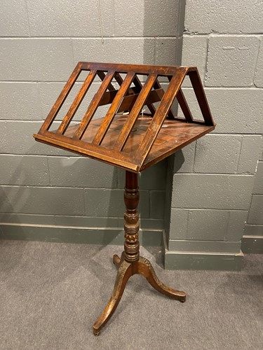 Lot 620 - An early 19th century mahogany adjustable and...