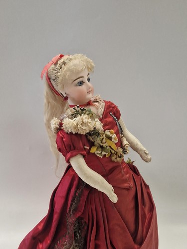 Lot 60 - A Francois Gaultier bisque shoulder head fashion doll, circa 1880