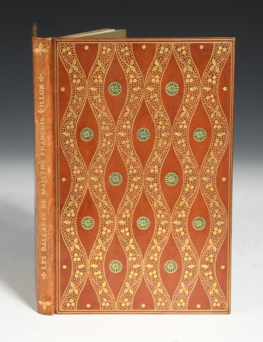 Lot 264 - Fine binding. ERAGNY PRESS. VILLON (Francois)