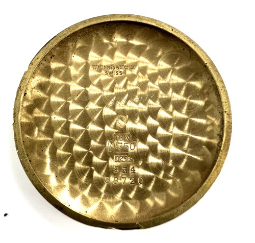 Lot 204 - Cyma - A Swiss 18ct gold wristwatch