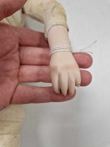 Lot 94 - A Bru Teteur, or Nursing Bru, bisque shoulder head doll, late 19th century