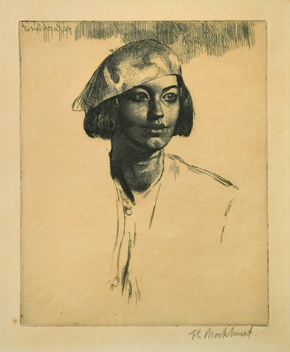 Lot 646 - Gerald Leslie Brockhurst RA (1890-1978)