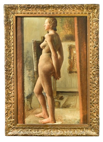 Lot 273 - Harold Knight RA (British, 1874-1961)