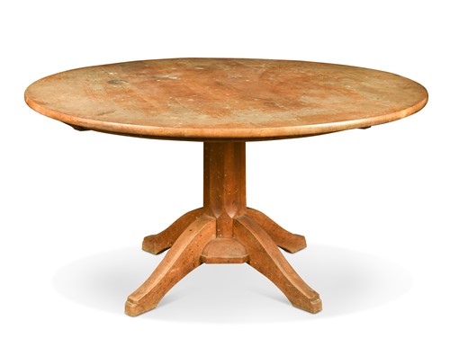 Lot 329 - Edward Barnsley CBE (1900-1987) and The Barnsley Workshop, a walnut breakfast table