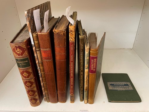 Lot 184 - Cambridge and Huntingdon history.
