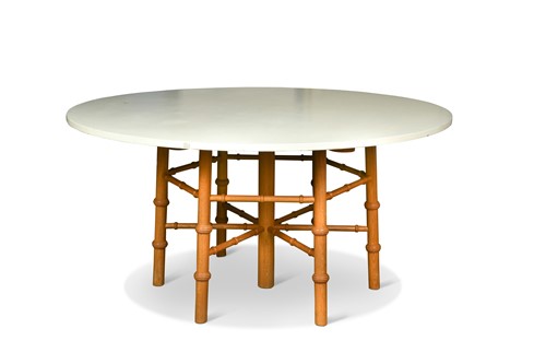 Lot 257 - After Philip Webb for Morris & Co., a circular dining table