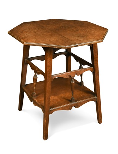 Lot 229 - An Aesthetic period octagonal occasional table