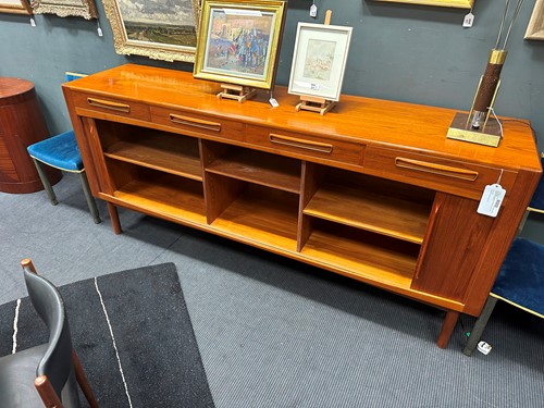 Lot 346 - Arne Hovmand Olsen (1919-1989) for Mogens Kold, a Danish teak sideboard