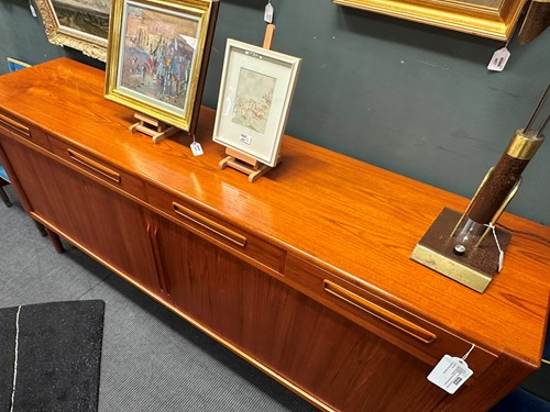 Lot 346 - Arne Hovmand Olsen (1919-1989) for Mogens Kold, a Danish teak sideboard