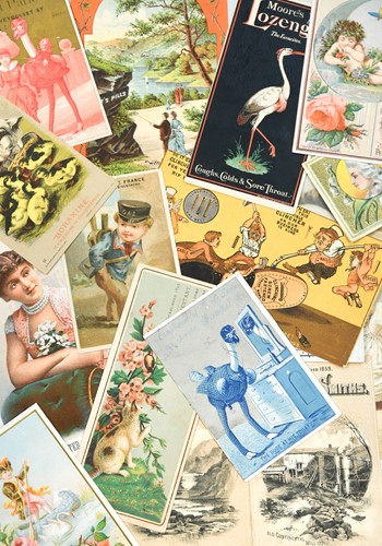 Lot 369 - Colour printed advertising and trade cards.