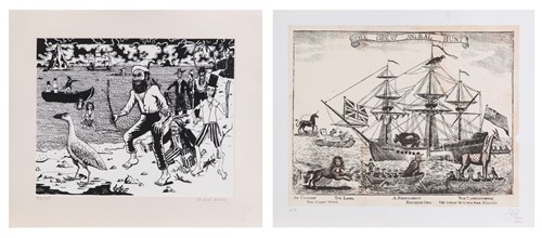 Lot 209 - Charles Uzzell Edwards A.K.A. Pure Evil (Welsh, 1968-)