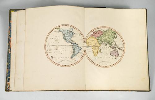 Lot 245 - World Atlas in manuscript.