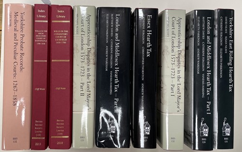 Lot 510 - British Record Society, WEBB, SCOTT, FERGUSON et al.