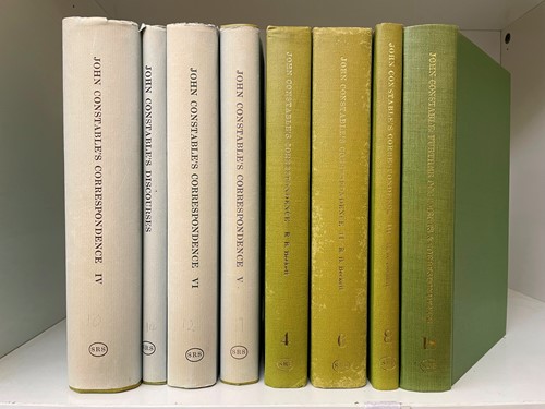 Lot 499 - Suffolk Records Society, Constable titles, BECKETT (R B; editor).