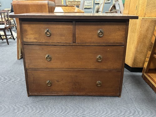 Lot 247 - A Glasgow School cypress wood chest of drawers