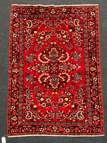 Lot 767 - A Lilian rug, 220 x 153cm