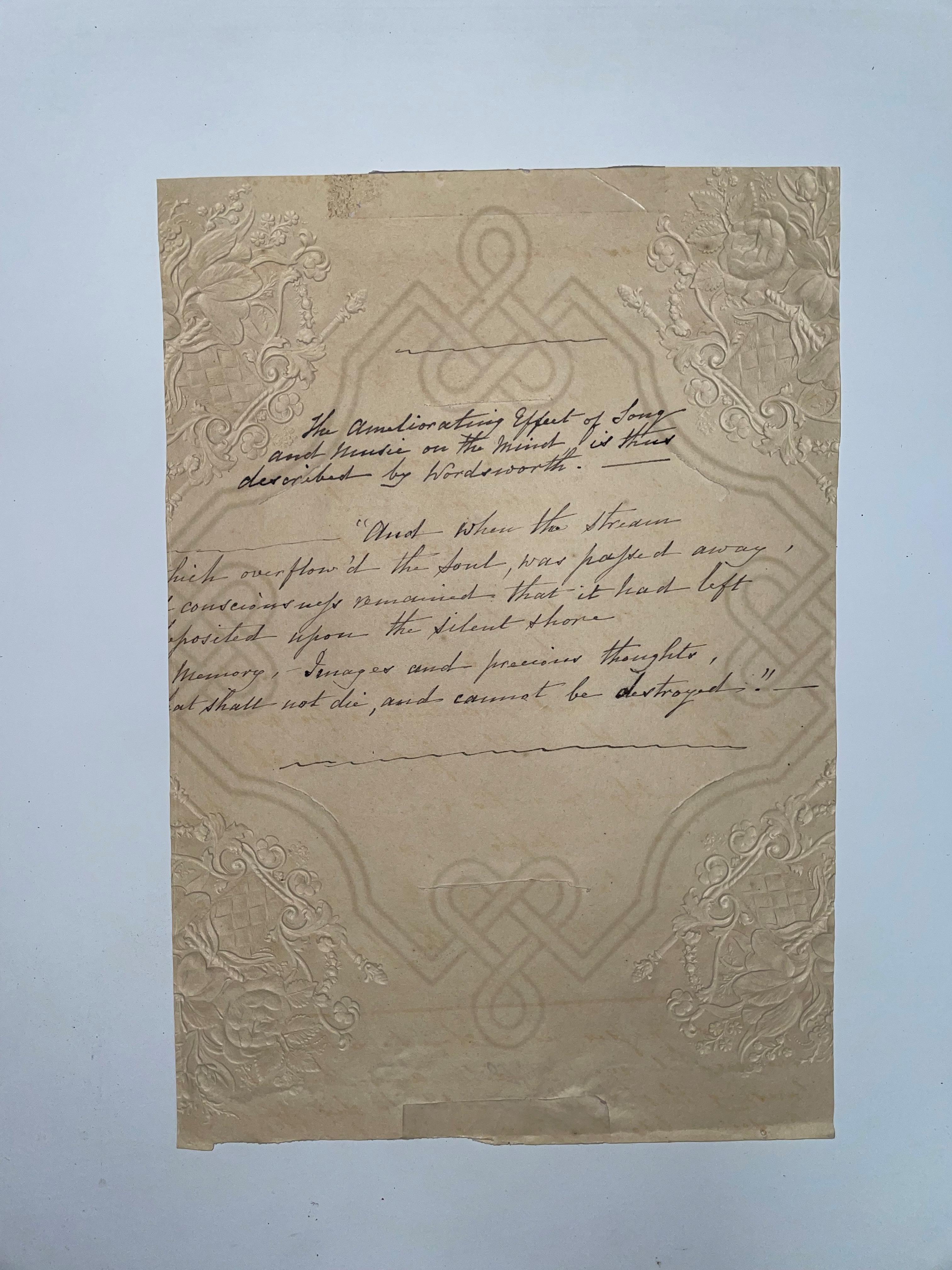 Scriptural Micrography Lot 386 - 18th Century micrography