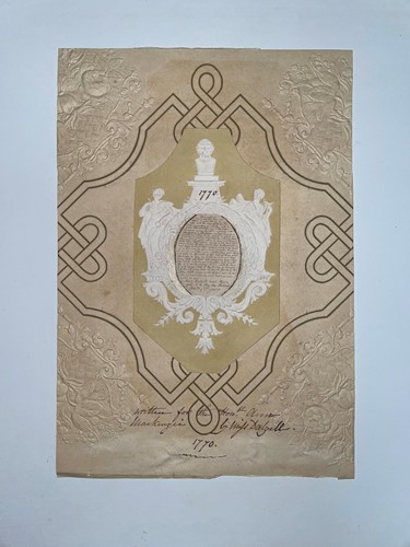 Lot 386 - 18th Century micrography