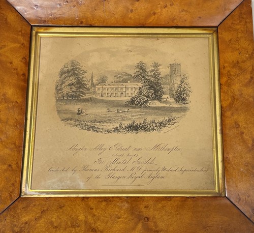 Lot 388 - Abington Abbey Retreat, near, Northampton, (South Front) For Mental Invalids