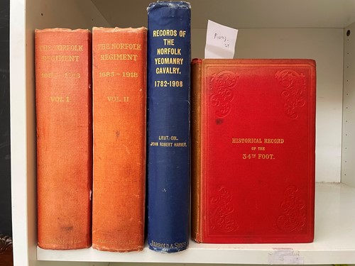 Lot 438 - Regimental history.