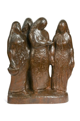 Lot 92 - Ursula Edgcumbe (1900-1985), Country Group, 1939