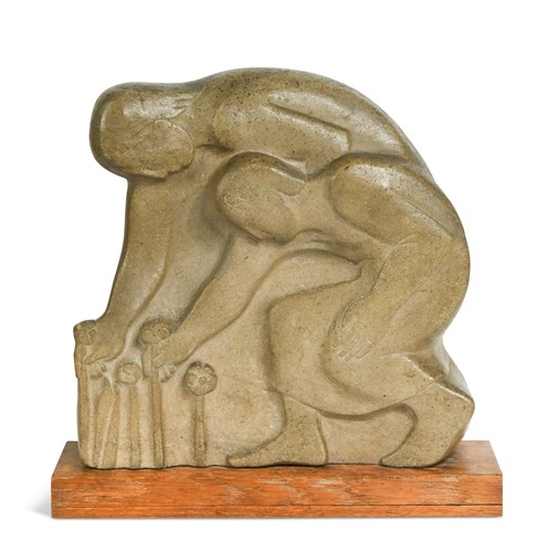 Lot 95 - Ursula Edgcumbe (1900-1985), The Flower Pickers, 1933