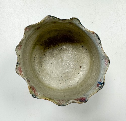 Lot 70 - Derek Davis (1926-2008), a cylindrical vase