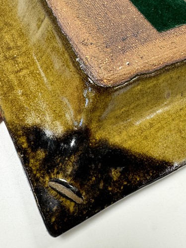Lot 59 - Louis Hanssen (1934-1968), a large square dish