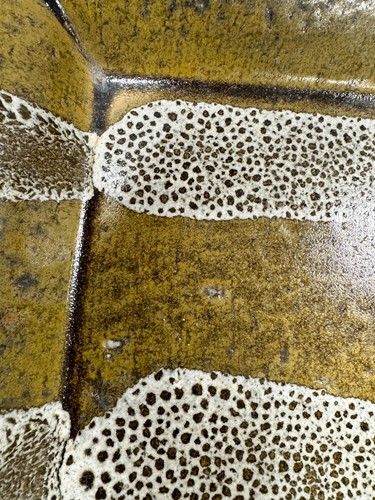 Lot 59 - Louis Hanssen (1934-1968), a large square dish