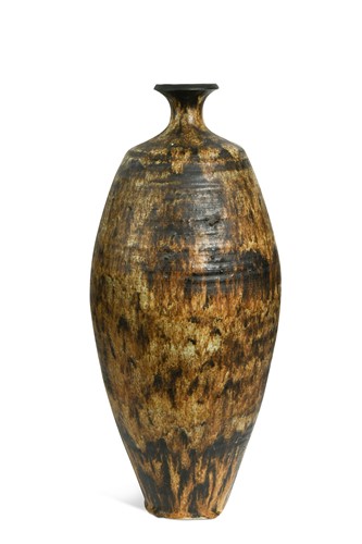 Lot 57 - Louis Hanssen (1934-1968), a large stoneware bottle vase