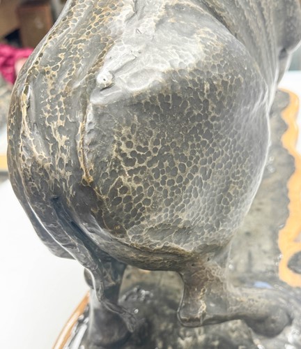 Lot 611 - A Black Rhinoceros, 20th century School