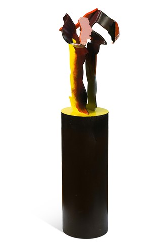 Lot 117 - Allen Jones RA (1937-), Man Losing his Head, 1988
