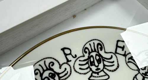Lot 51 - Sir Grayson Perry CBE, RA (1960-), a framed Lion Queen plate