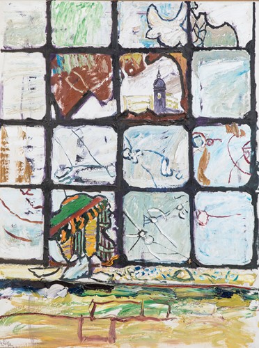 Lot 490 - John Bratby RA (1928-1992)