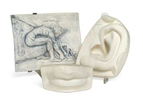 Lot 127 - Sir Eduardo Paolozzi CBE (1924-2005), three cast plaster reliefs