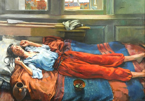 Lot 174 - Robert Oscar Lenkiewicz (British, 1941-2002)