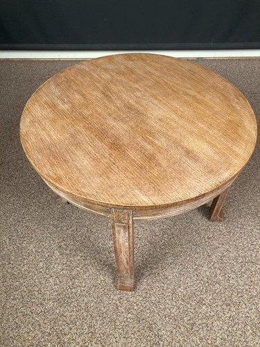 Lot 281 - In the manner of Heal's, an Art Deco bleached oak coffee table, circa 1930