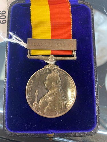 Lot 606 - Campaign medals