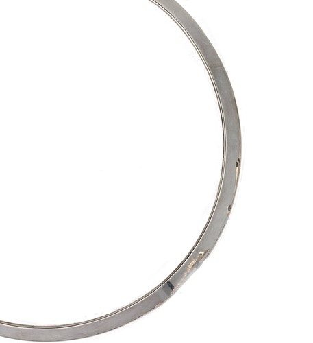 Lot 2 - Niels Erik From - A silver torque necklace